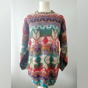 Needles and Yarn Vintage Snowflake Sweater